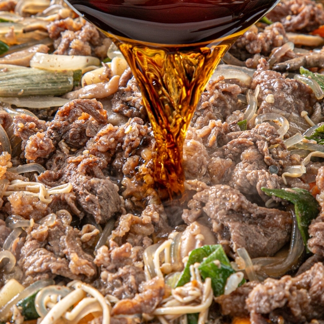 사리원 소불고기   
500g= 5,400원